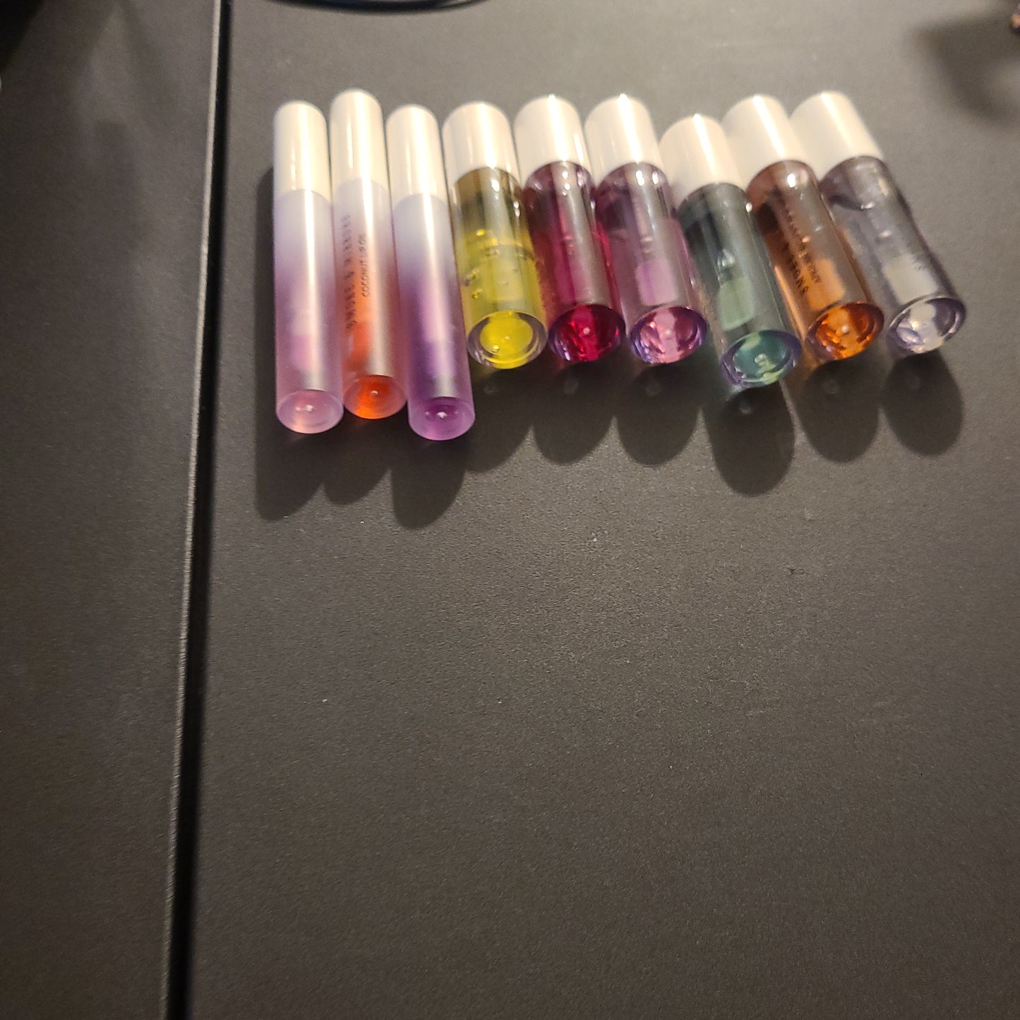 Smoke&Mirrors coconut and Hibiscus lip oils