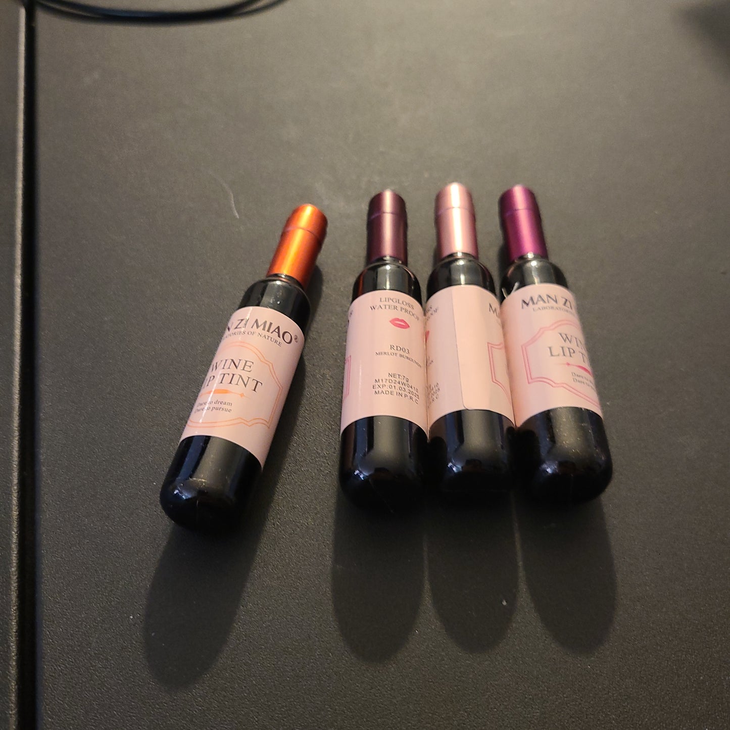 Man zi miao wine lip tint