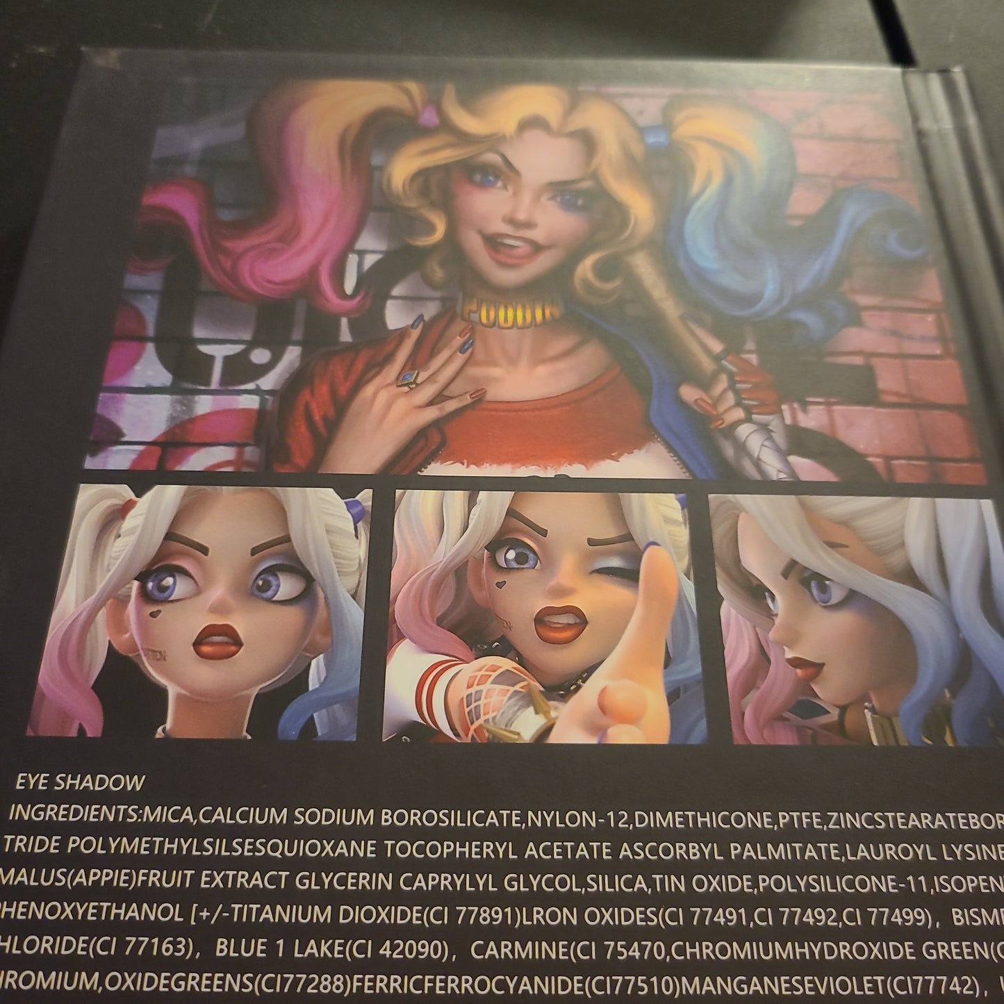 Harley Quinn palette