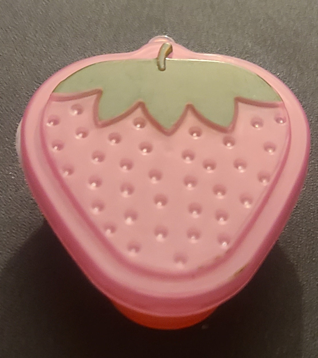 Stawberry and heart strawberry lip blam