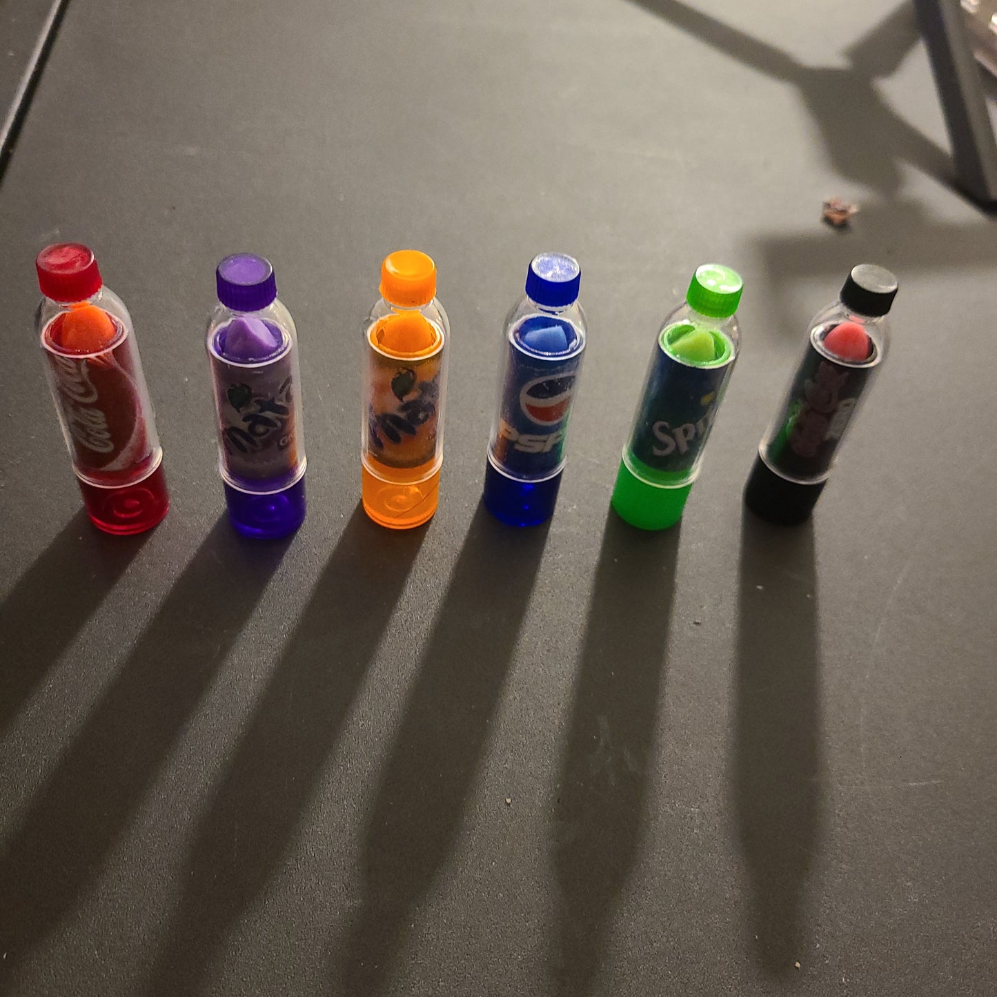 Soda lip sticks