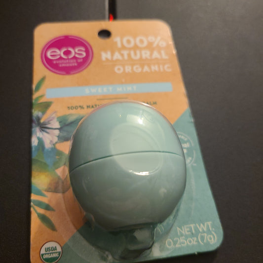 Eos sweet mint lip blam