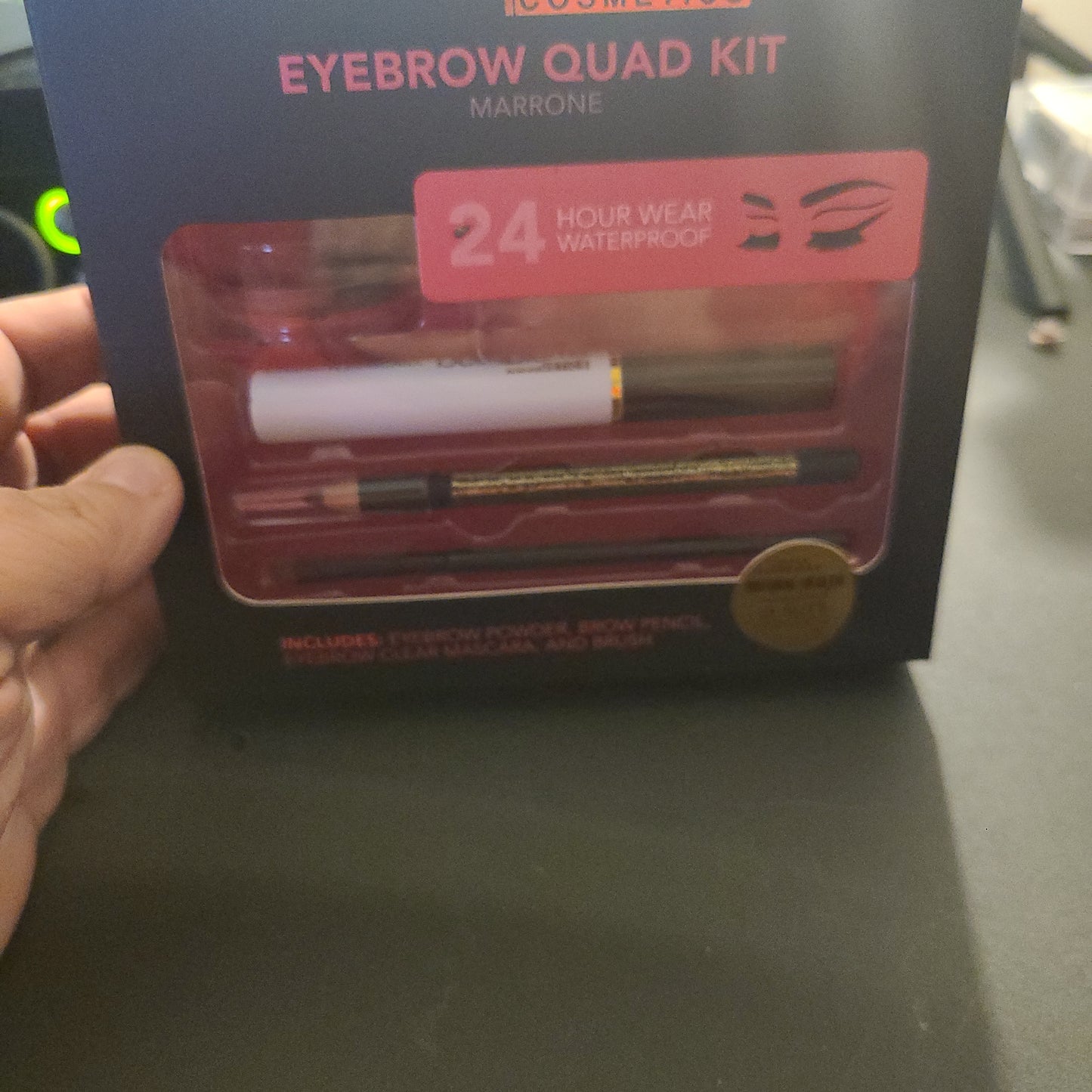 Bellapierre eyebrow quad kit
