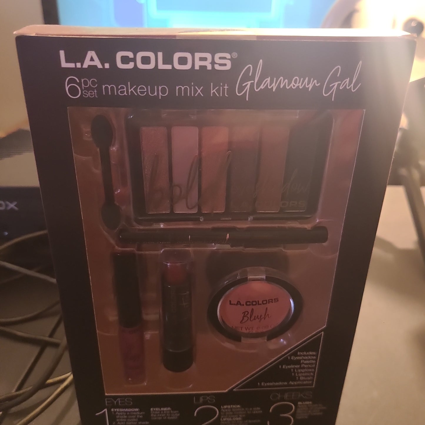 L.A colors 6pc set makeup mix kit