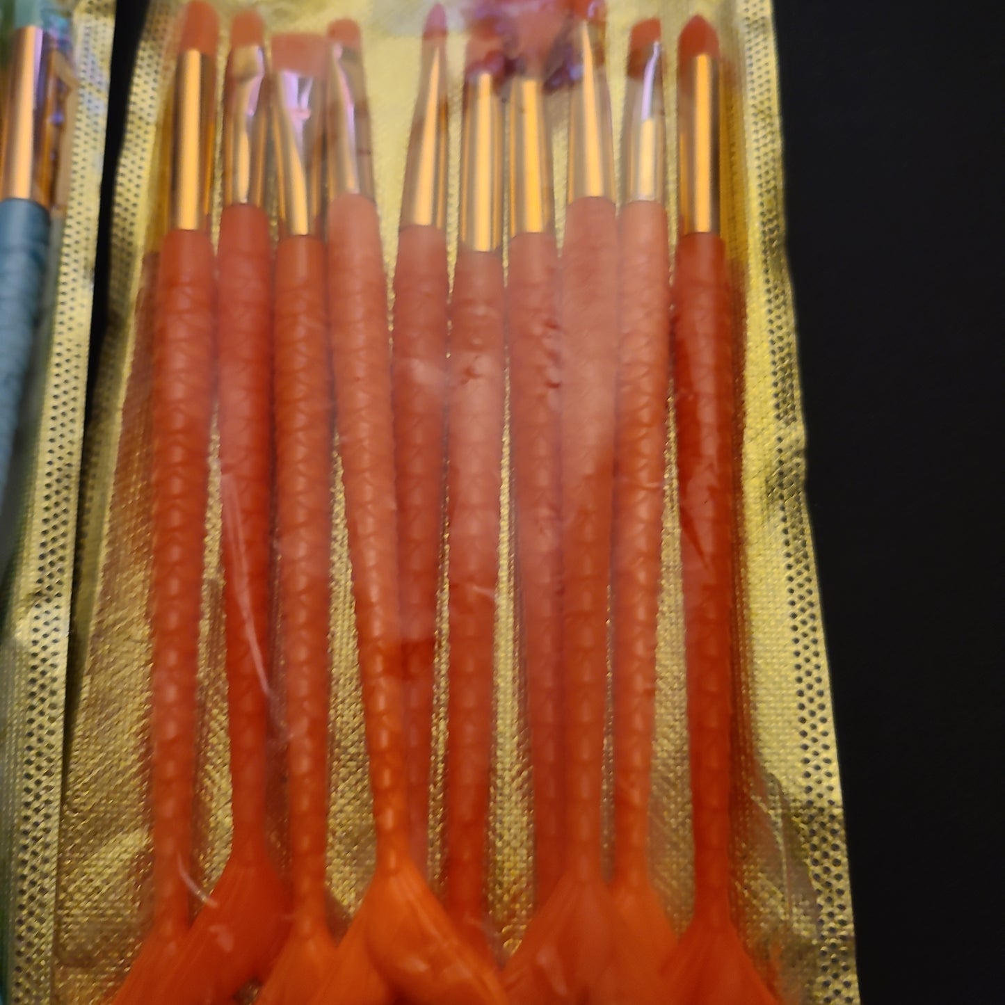 10 set mermaid brush