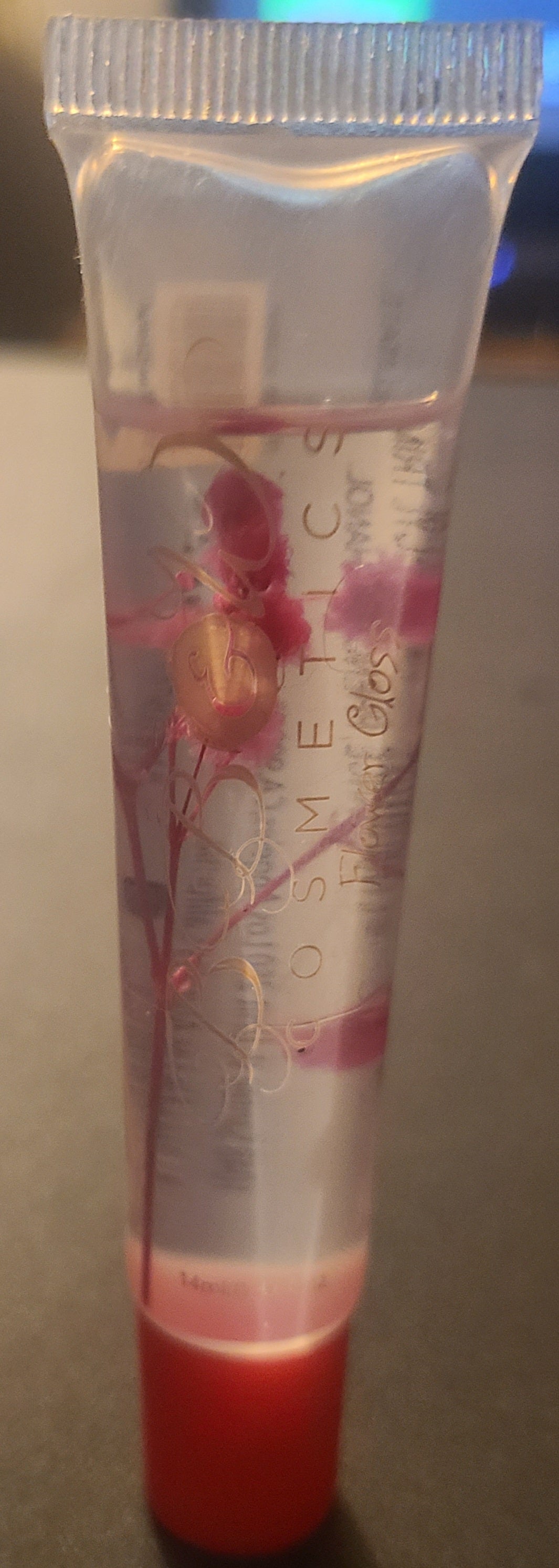 Flower lip glossy