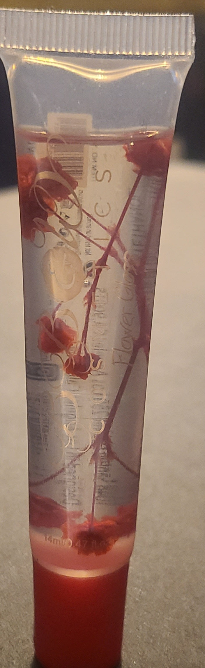 Flower lip glossy