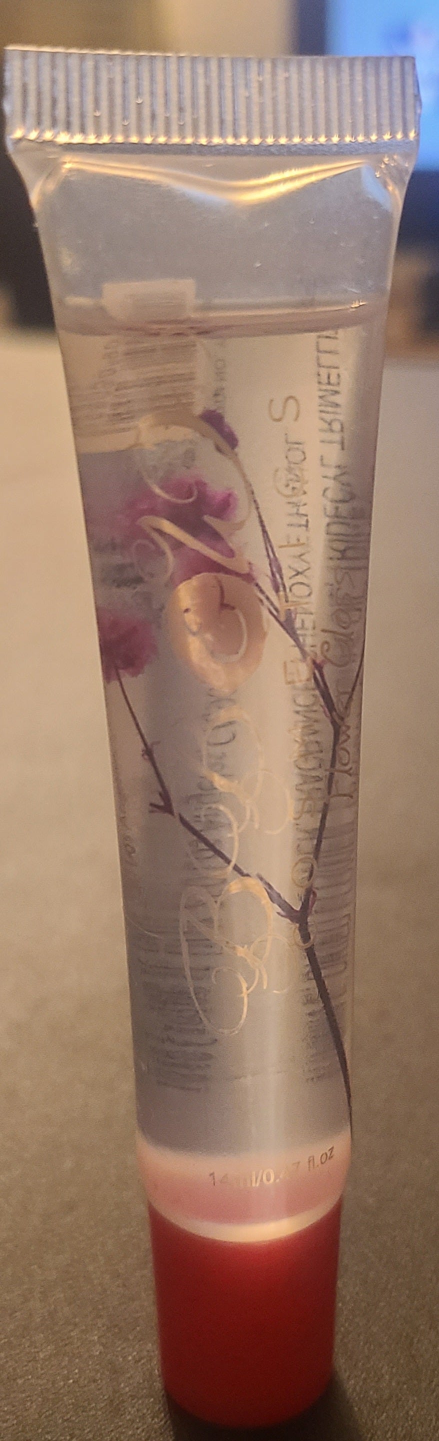 Flower lip glossy